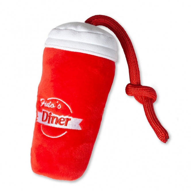 Karlie Flamingo Hundespielzeug Plüsch – Burger & Milchshake